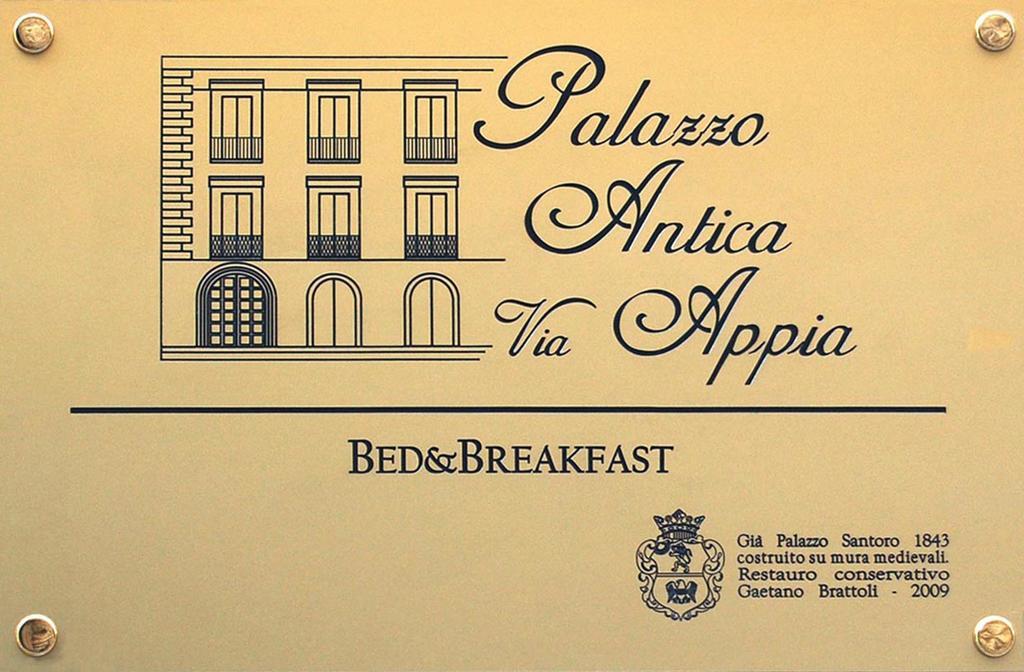 Bed and Breakfast Palazzo Antica Via Appia Bitonto Exteriér fotografie